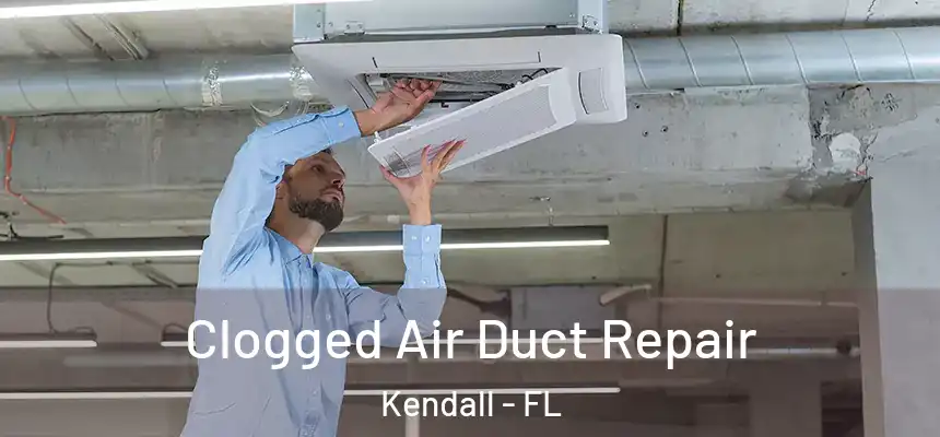  Clogged Air Duct Repair Kendall - FL