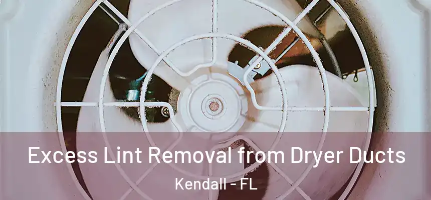  Excess Lint Removal from Dryer Ducts Kendall - FL