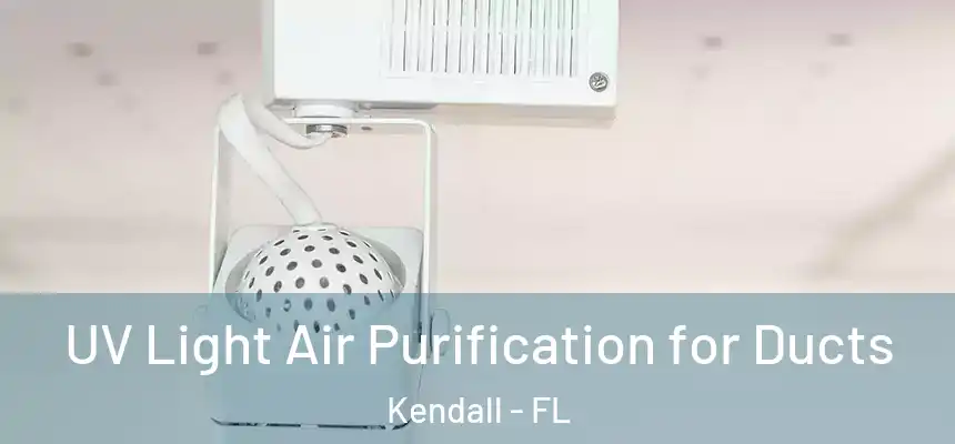  UV Light Air Purification for Ducts Kendall - FL